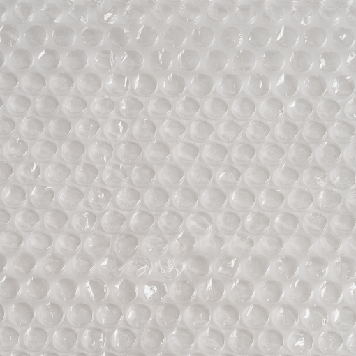 Nahaufnahme der Noppe der zweilagigen Luftpolsterfolie B2