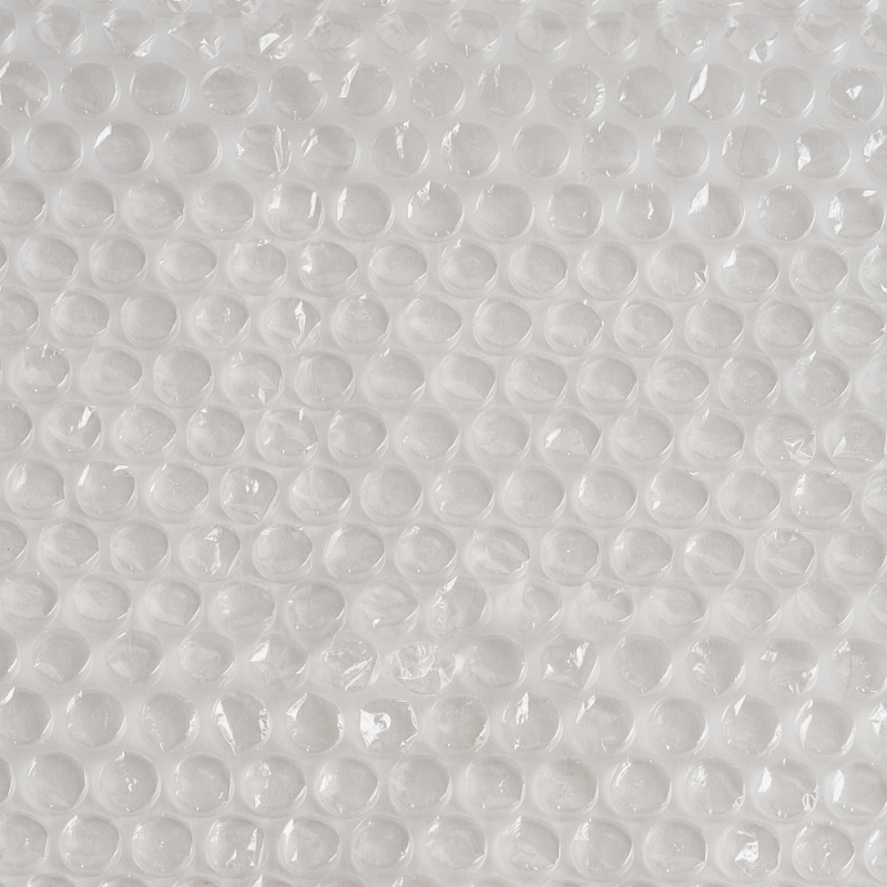 Nahaufnahme der Noppe der zweilagigen Luftpolsterfolie B2