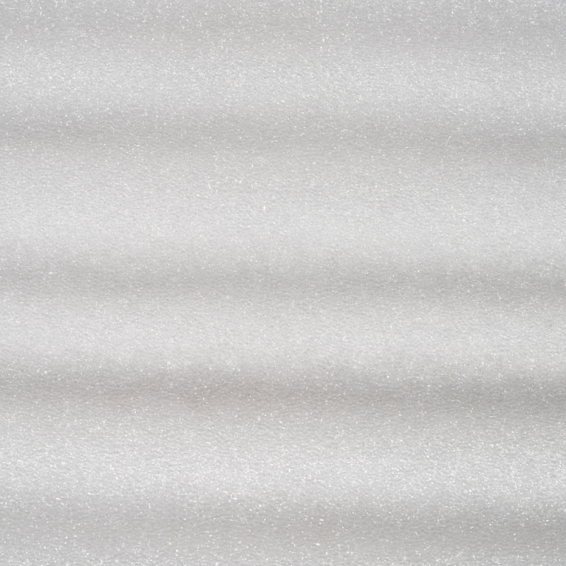 Oberflächenstruktur eines PE-Schaumbogens 0,8 mm, 40 x 60 cm