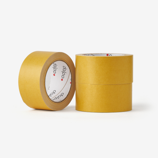 Drei Rollen doppelseitiges Klebeband – ideal zum Befestigen, Kleben und Verpacken.