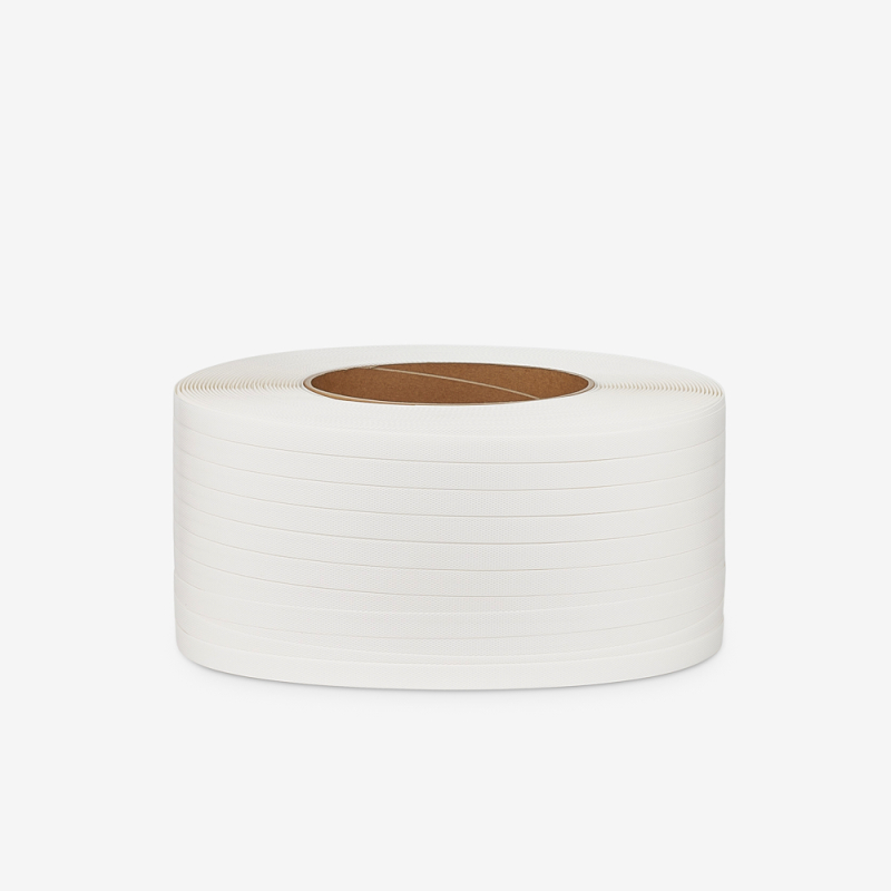 Polypropylen-Umreifungsband mit 16 mm Breite – zum Umreifen und Sichern von Ladungen.