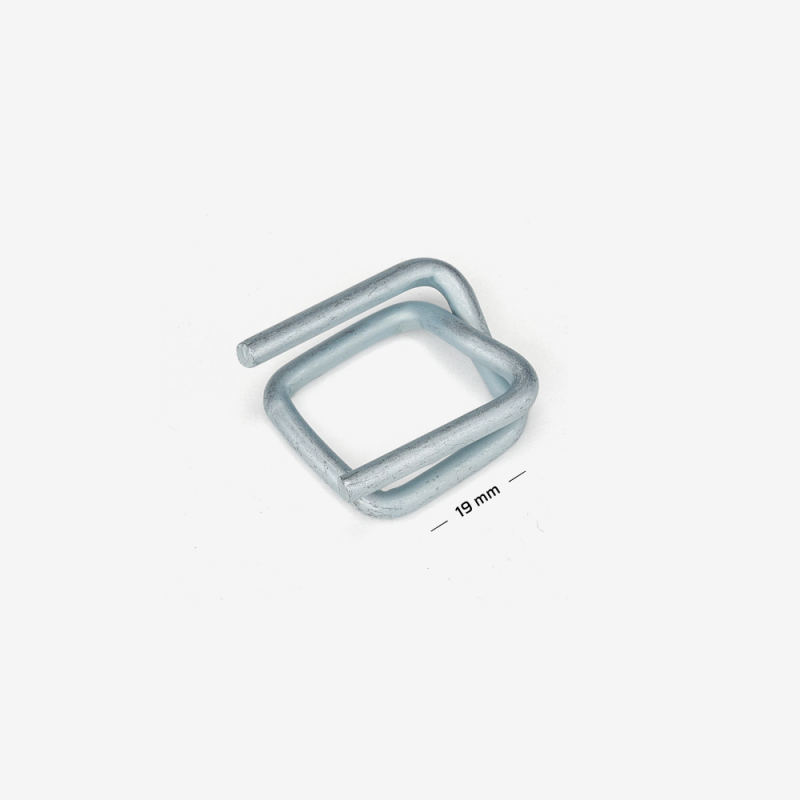 Drahtverschluss für 19 mm Spanngurt – mit Abmessungen