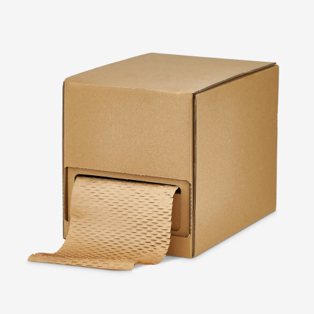 Kartonspender für perforiertes Verpackungspapier bis 250 Laufmeter