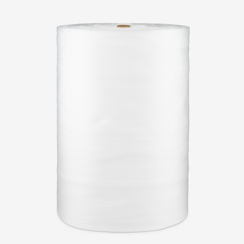 Polyethylenschaum PE 1,5 mm x 1,25 m, 350 lfm auf Rolle aufgewickelt