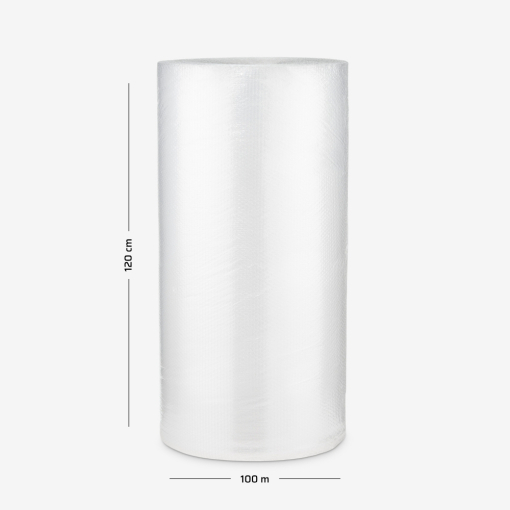 Nahaufnahme der Noppe der zweilagigen Luftpolsterfolie B2