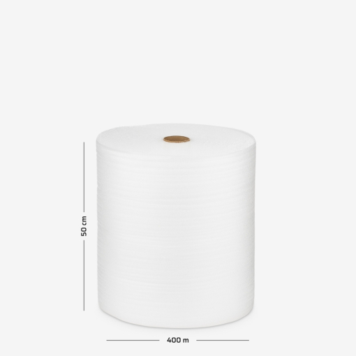 Polyethylenschaum – Nahaufnahme der Struktur