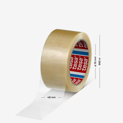 Transparentes Verpackungsband 4263 PV7, 48 mm breit, 990 m lang, mit 76 mm Kern.