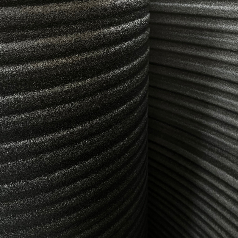 Schwarzes Dehnfugenband 5 mm auf Rolle – Seitenansicht