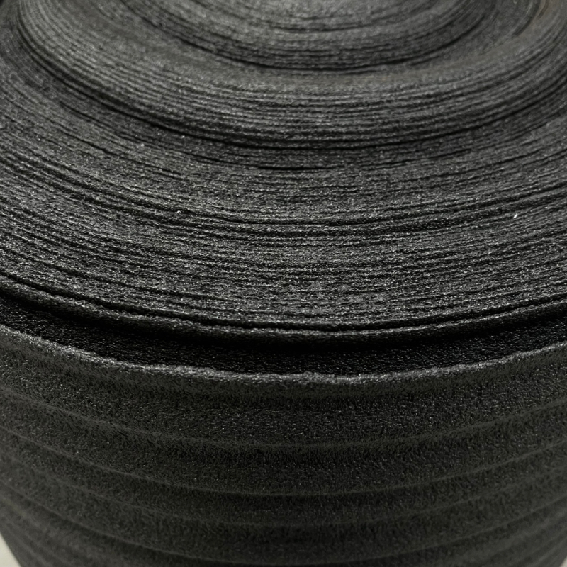 Schwarzes Dehnfugenband 5 mm auf Rolle – Draufsicht