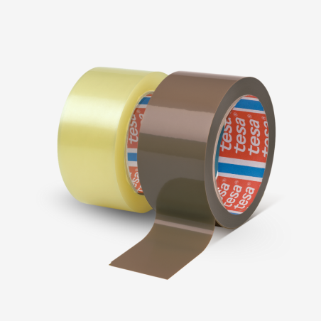 Selbstklebendes Band TESA® 4280 PV0 transparent und braun