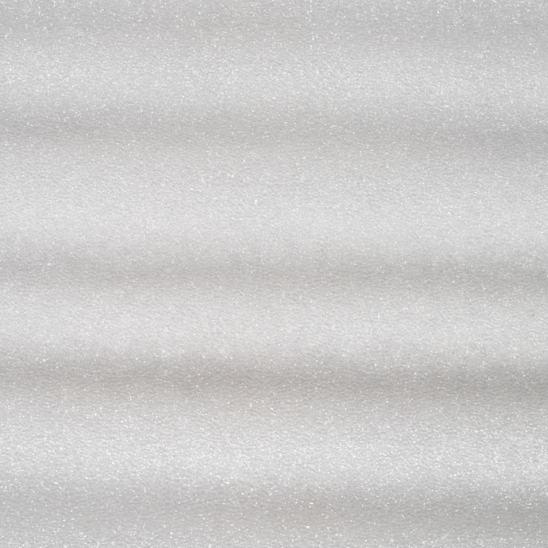 Oberflächenstruktur eines Polyethylenschaum-Bogens 1 mm.