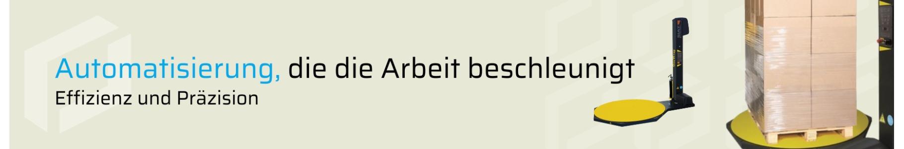 Palettenwickler – Automatische & Halbautomatische Maschinen zur Palettensicherung