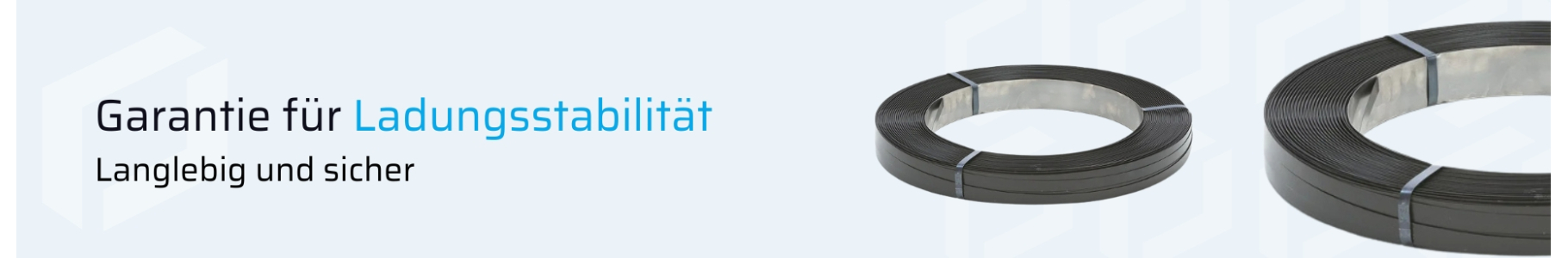 Stahlband für Umreifung – robust & zuverlässig | Verpackungslösungen