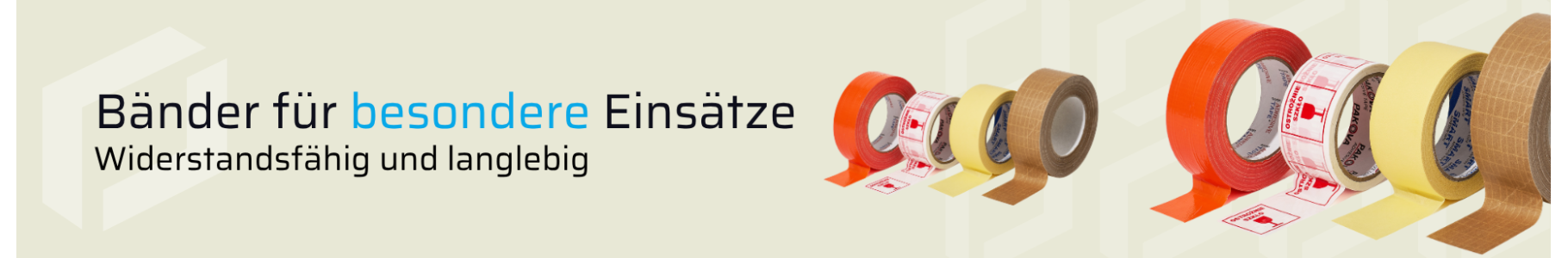 Spezialklebebänder