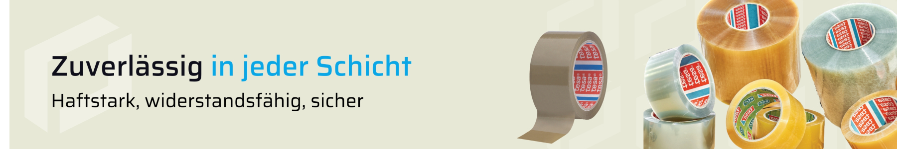TESA® Klebebänder – Verpackungs- & Montagebänder für Industrie und Unternehmen
